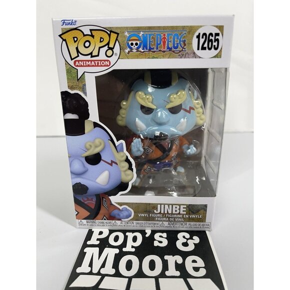 Funko Pop! One Piece: Jinbe 1265 Vinyl Figure Brand New - Picture 2 of 7
